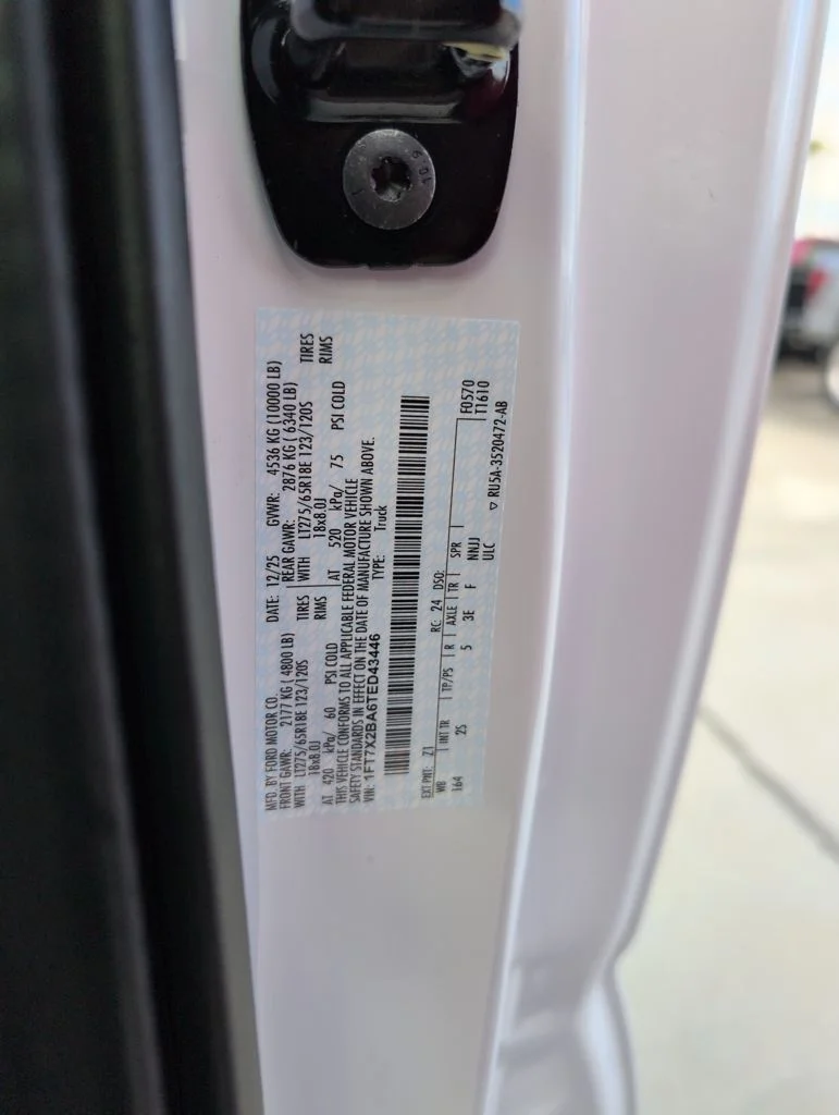 New 2026 White Ford XLT image 35