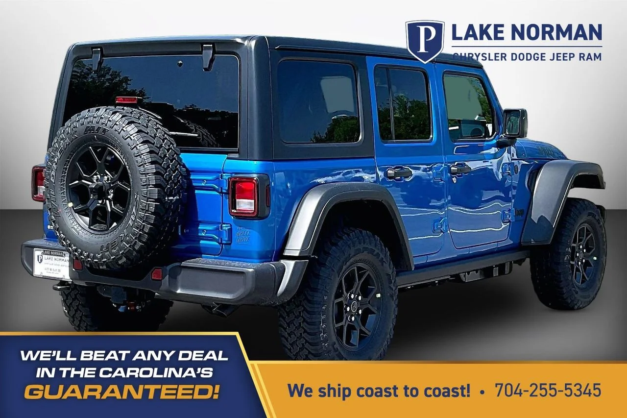 New 2026 Hydro Blue Pearlcoat Jeep Willys image 8