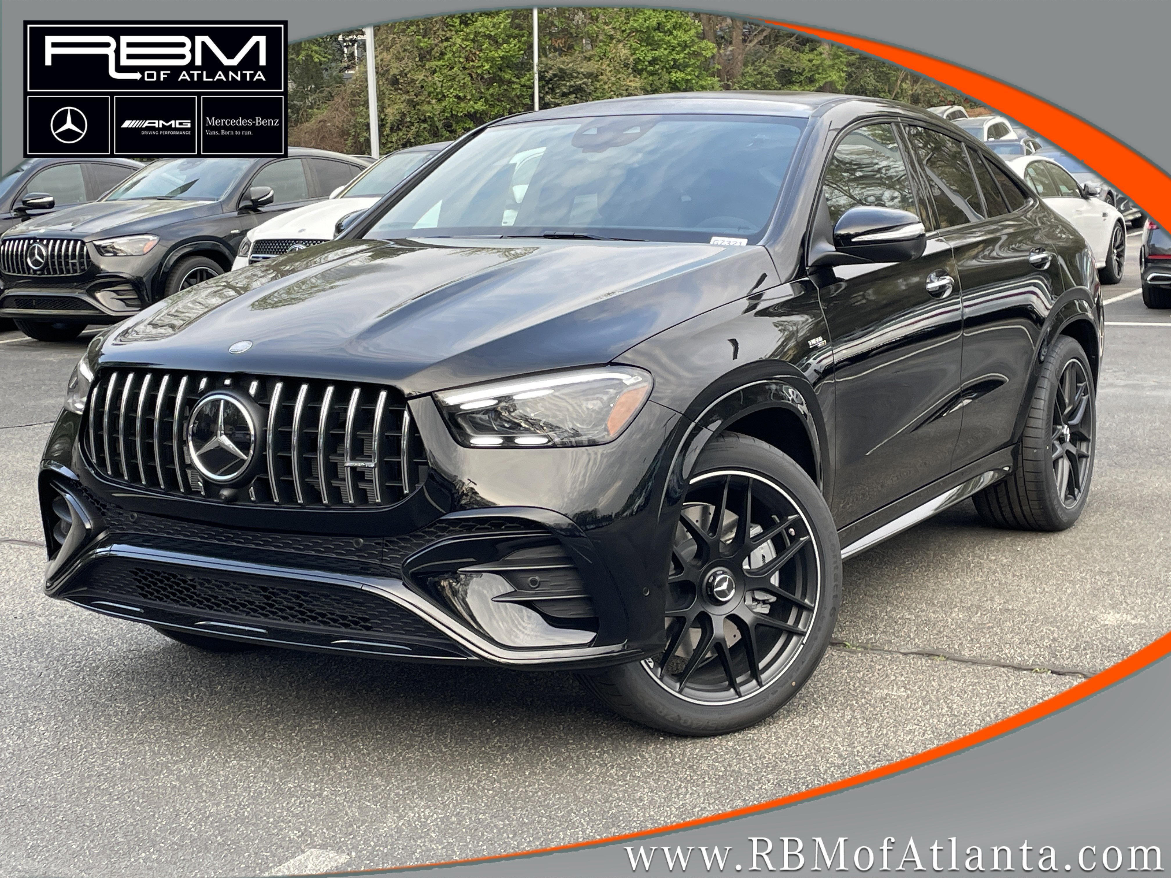 New 2026 Black Mercedes-Benz AMG® GLE 53 4MATIC®+ Coupe image 1