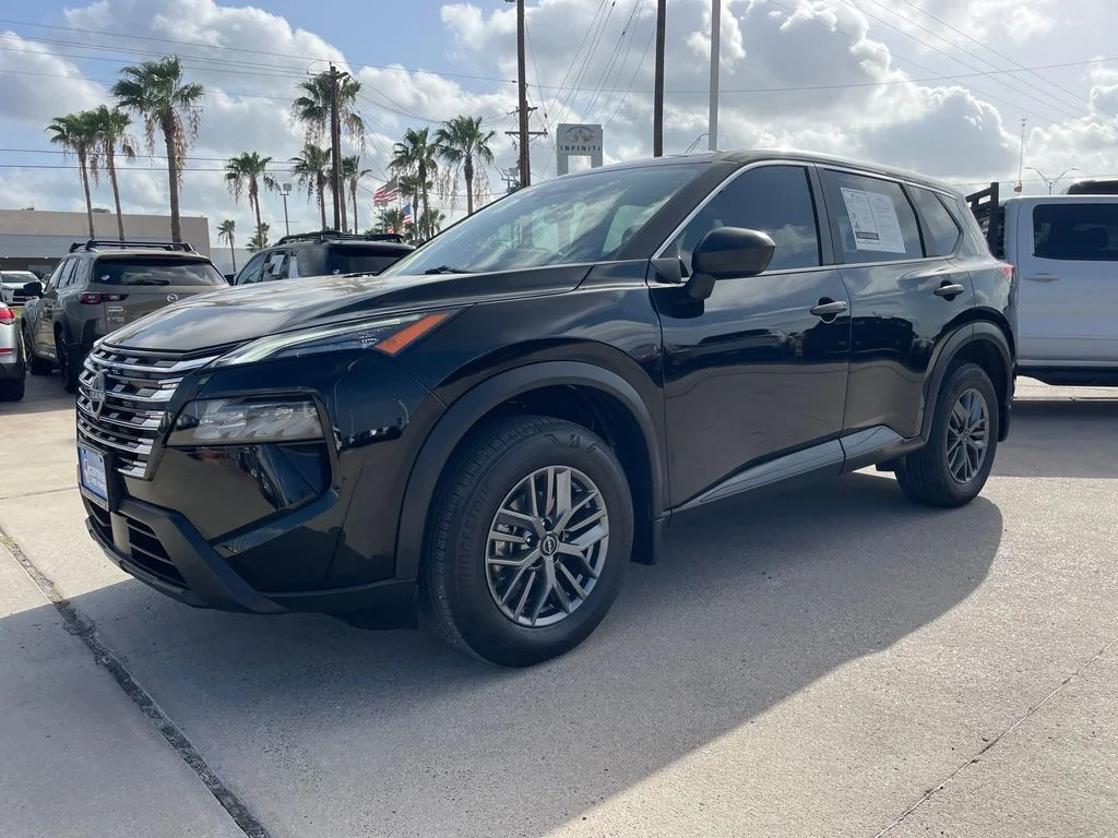 Certified Used 2025 Black Nissan S image 2