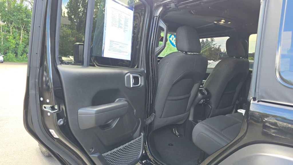 Used 2022 Black Clearcoat Jeep Unlimited Willys image 15