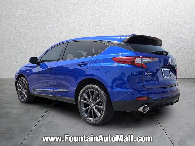 Used 2025 Apex Blue Pearl Acura SH-AWD W/A-SPEC PACKAGE image 3