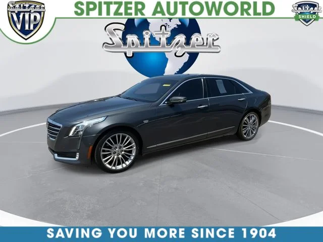 Used 2017 Gray Cadillac 3.0L Twin Turbo Premium Luxury image 4