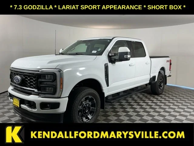 Used 2023 White Ford Lariat image 1