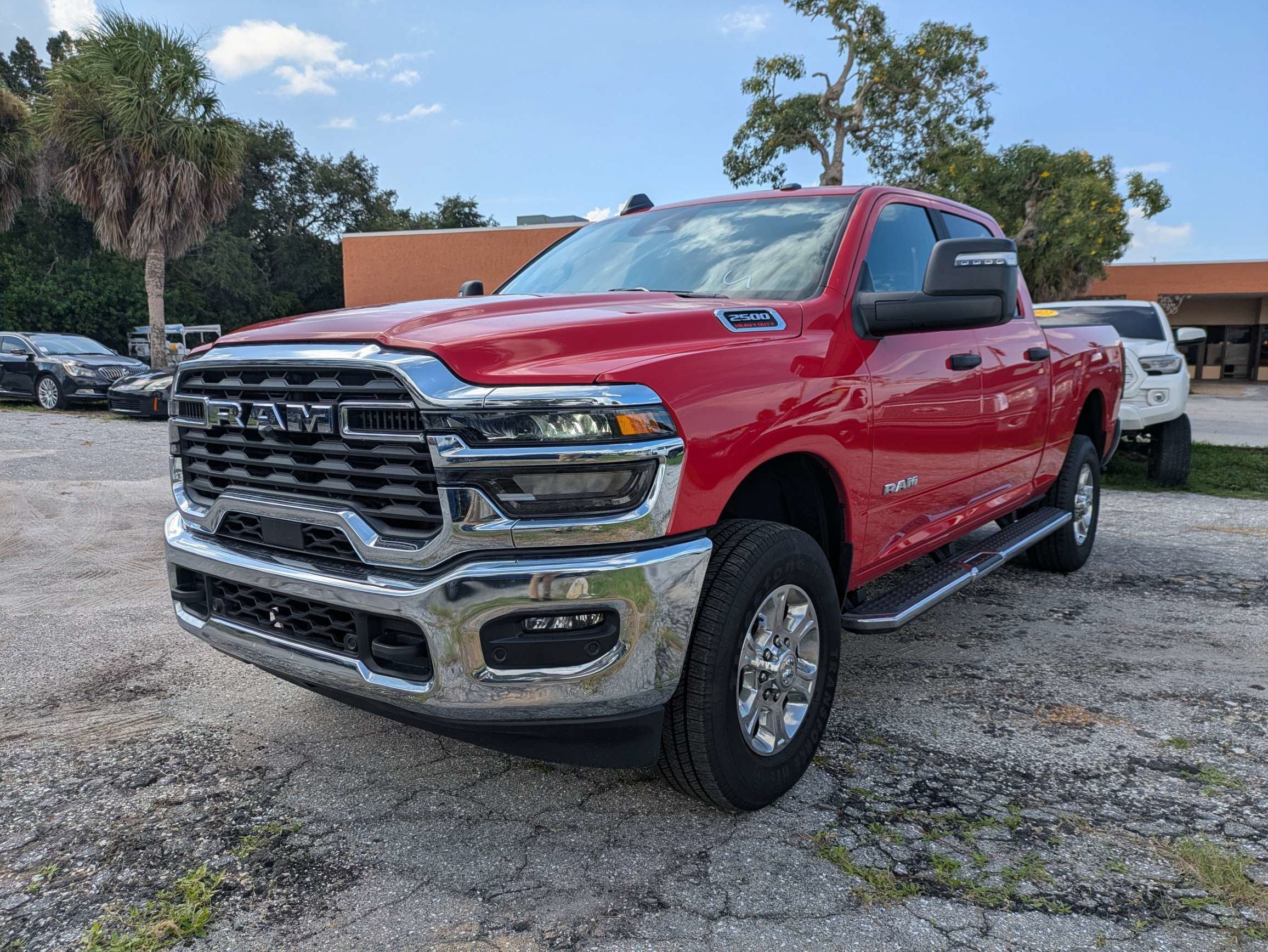 Used 2026 Flame Red Clearcoat Ram Big Horn image 9