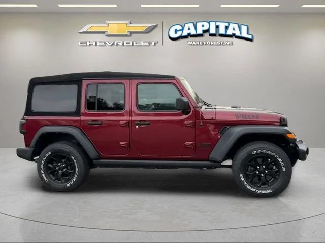 Used 2021 Red Jeep Willys 4x4 image 6