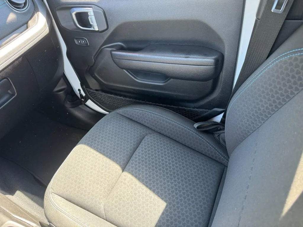 Used 2024 Bright White Clearcoat Jeep Rubicon 4xe image 16
