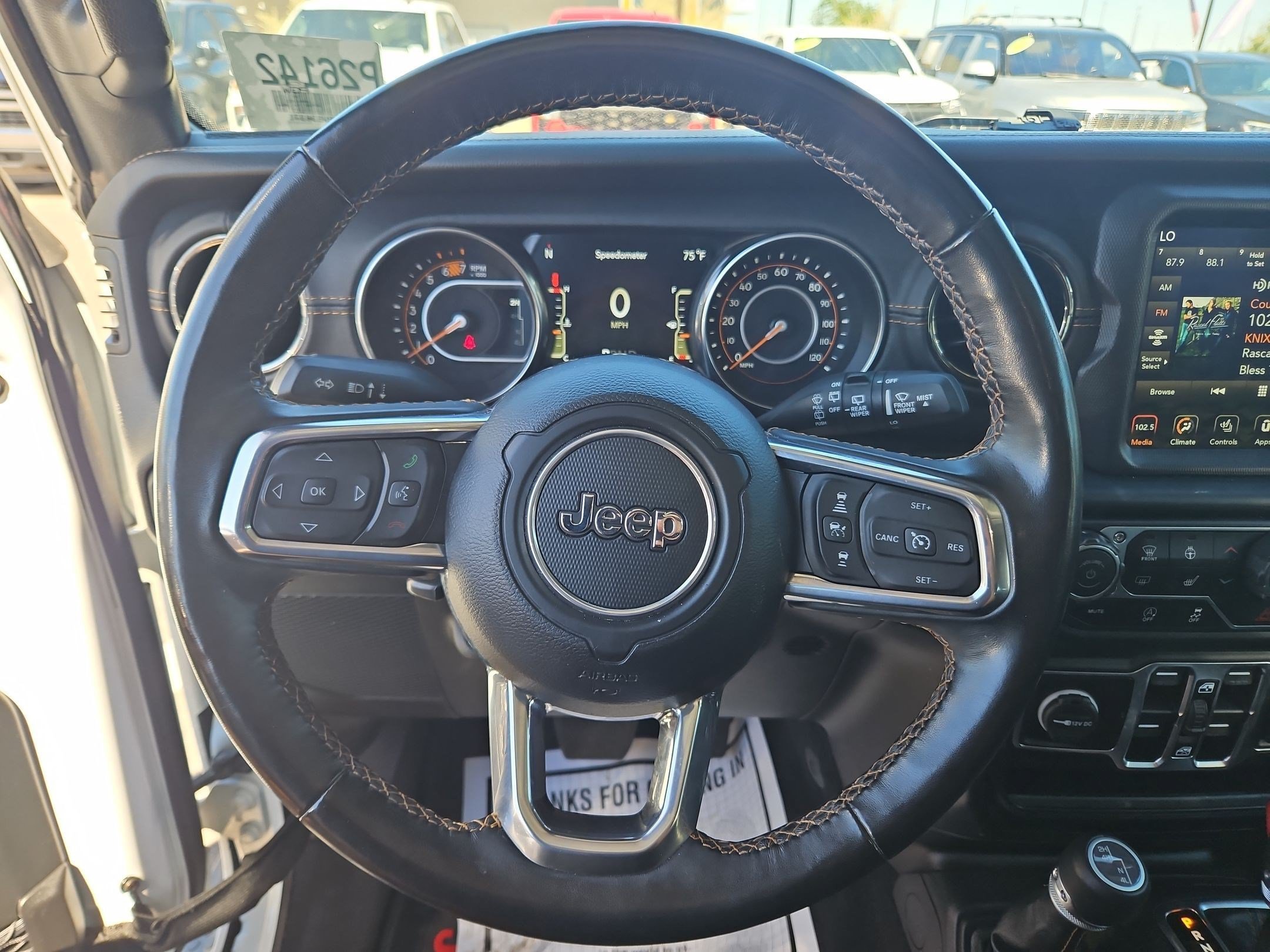 Certified Used 2023 White Jeep 4-Door High Altitude 4x4 image 15