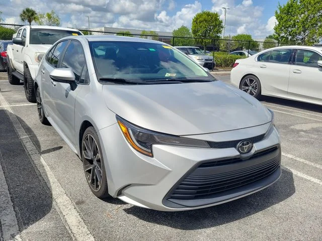 Used 2024 Silver Toyota LE image 3