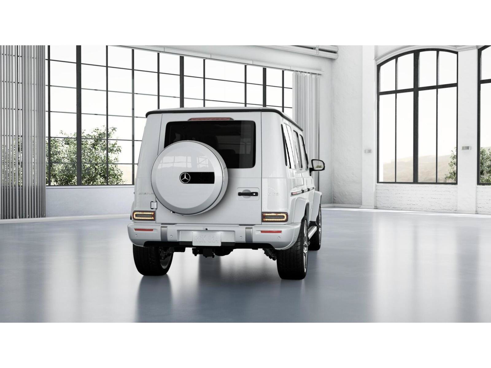 New 2027 MANUFAKTUR Moonlight White Metallic Mercedes-Benz AMG® G 63 SUV image 67