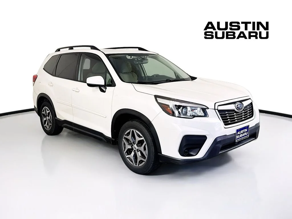 Used 2019 White Subaru Premium image 1