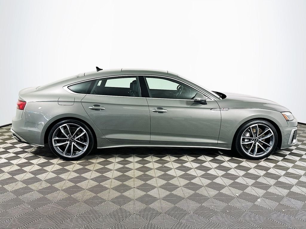Used 2023 District Green Metallic Audi S Line image 4