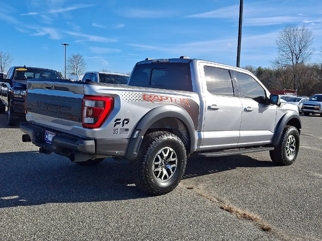 Used 2021 Iconic Silver Metallic Ford Raptor image 12