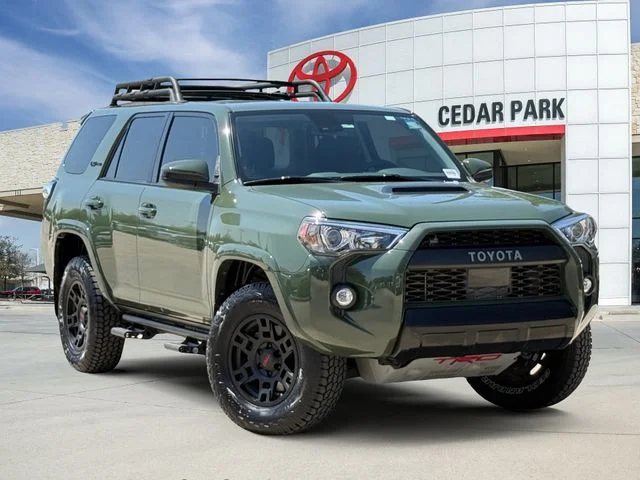 Certified Used 2020 ARMY GREEN Toyota TRD Pro image 1