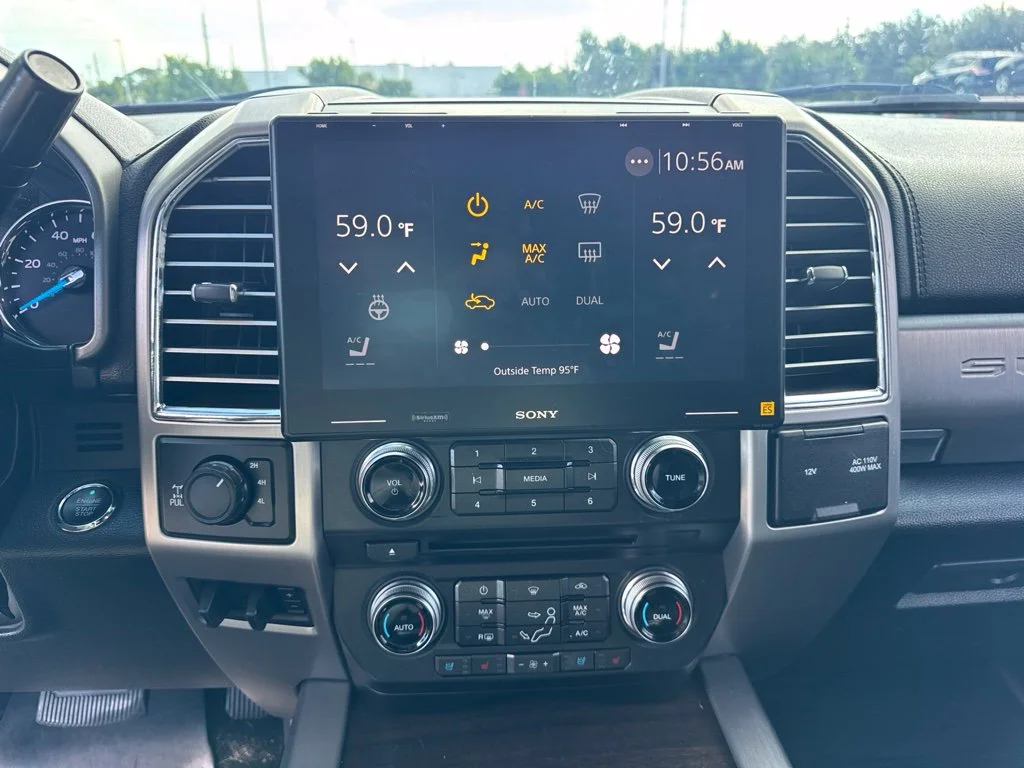 Used 2017 Shadow Black Ford Platinum image 12
