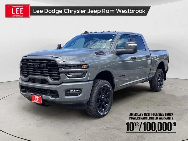 New 2026 Gray Clearcoat Ram BIG HORN CREW CAB 4X4 6