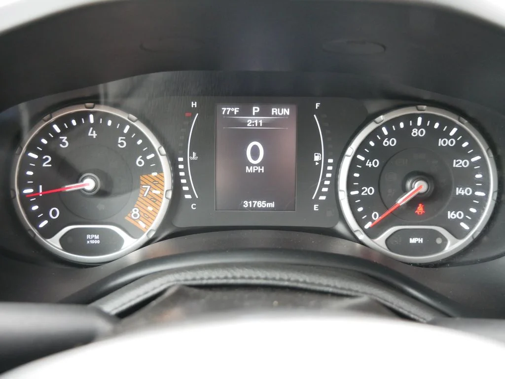 Certified Used 2020 Red Jeep Latitude image 21