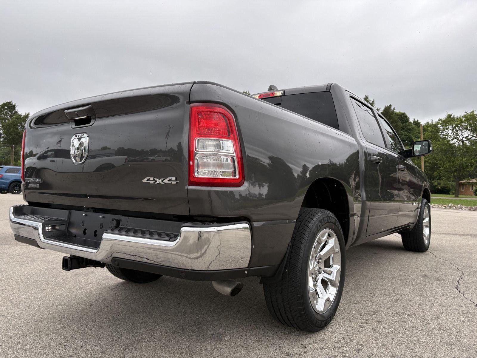 Used 2022 Granite Crystal Metallic Clearcoat Ram Big Horn image 20