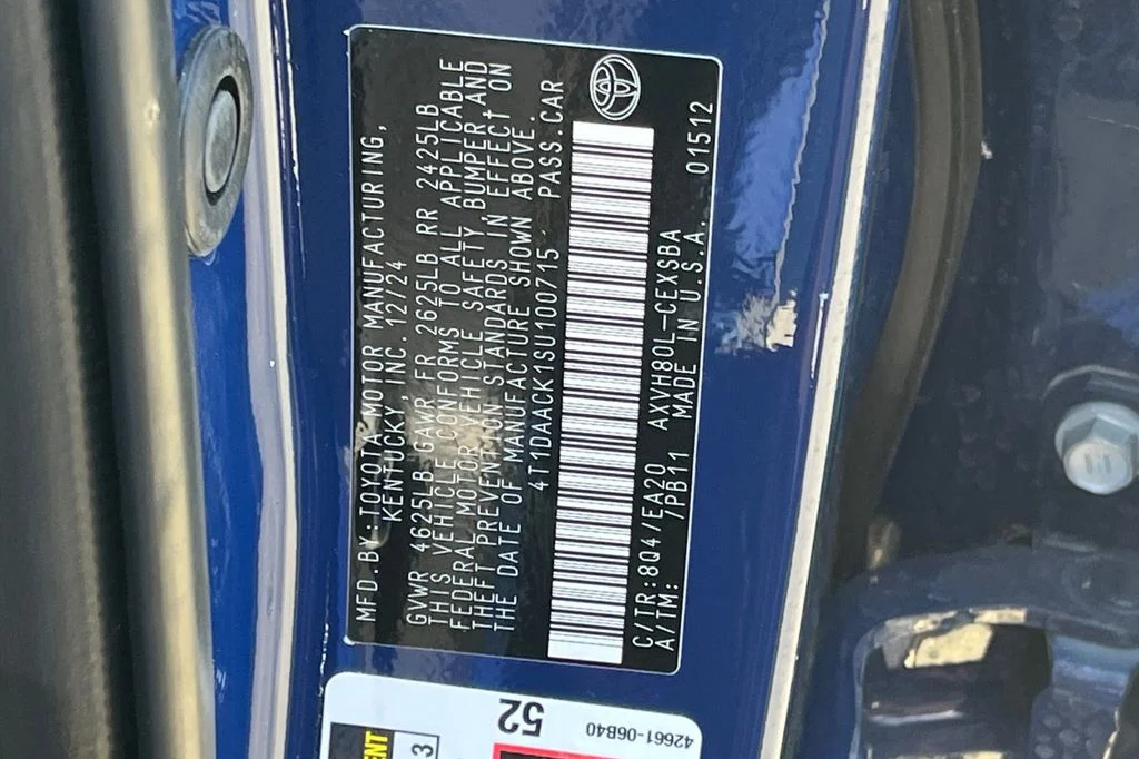 Used 2025 Blue Toyota SE image 41
