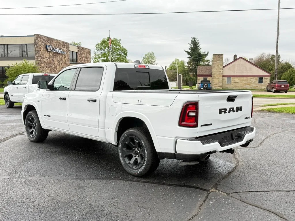 New 2026 Bright White Clear-Coat Exterior Paint RAM Big Horn/Lone Star image 5