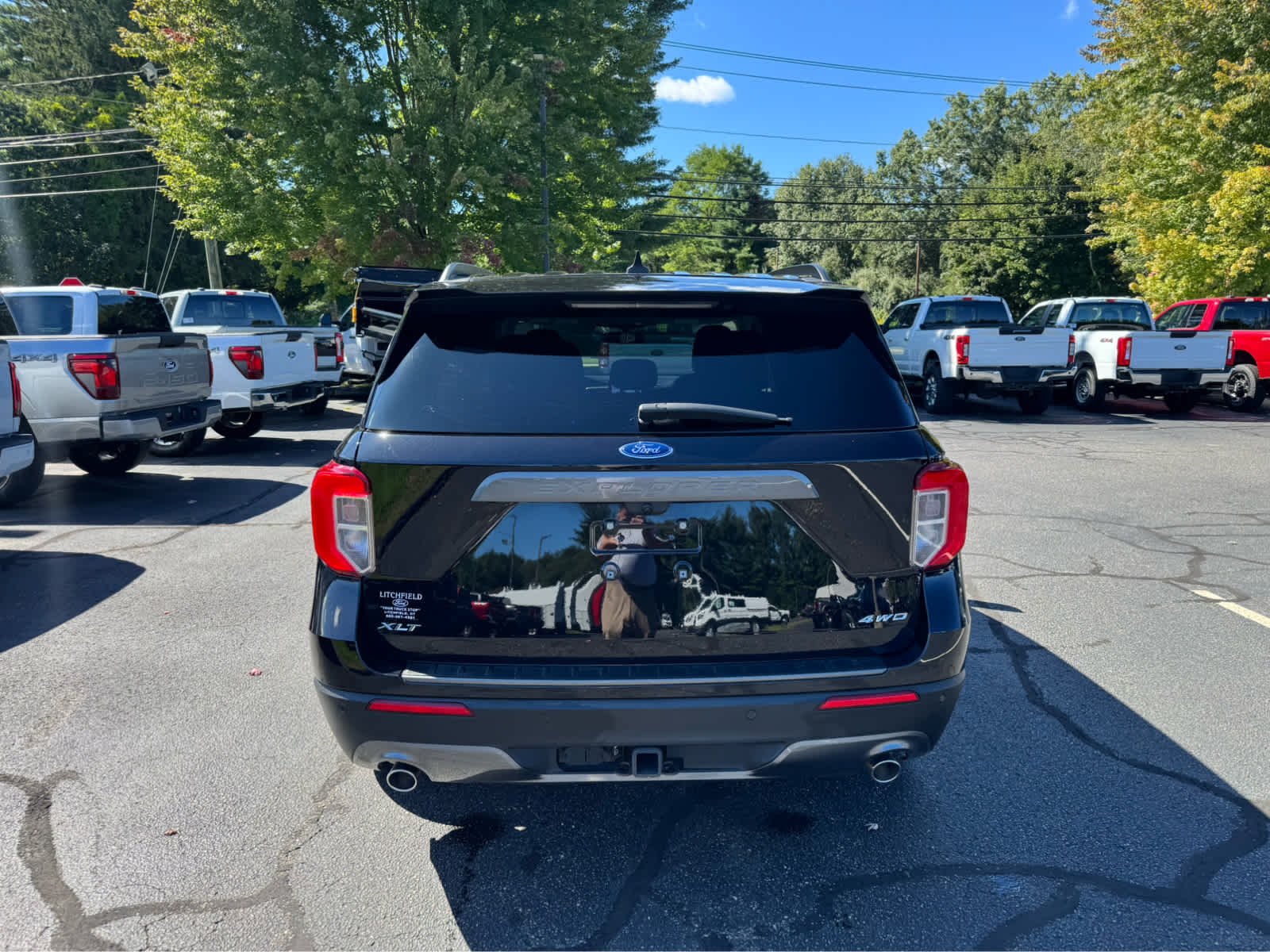 Used 2023 Agate Black Ford XLT image 4