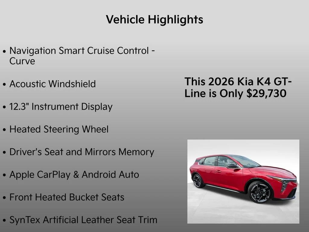 New 2026 Currant Red Kia GT-Line image 35