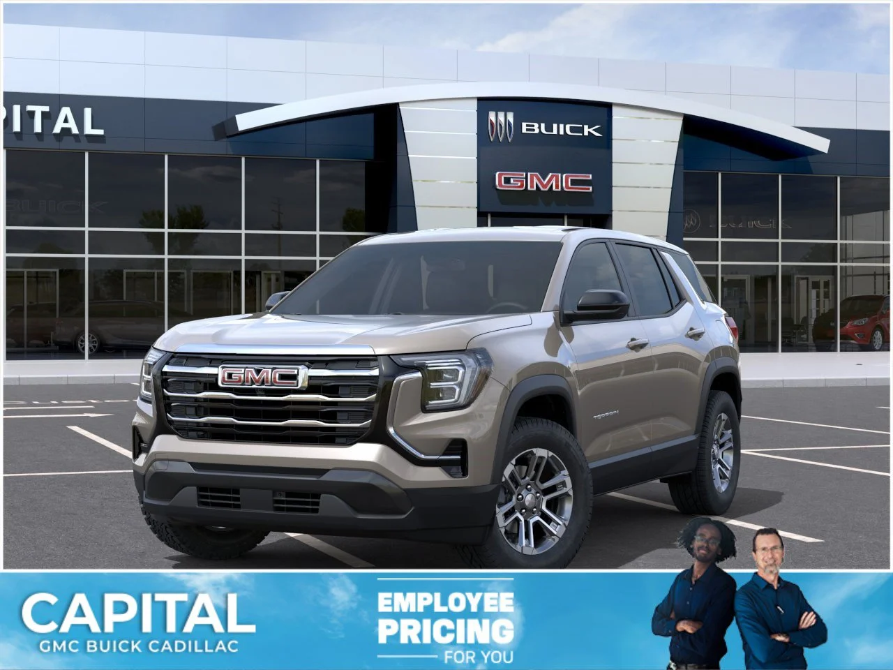 New 2027 Riverstone Metallic GMC AWD Elevation image 1