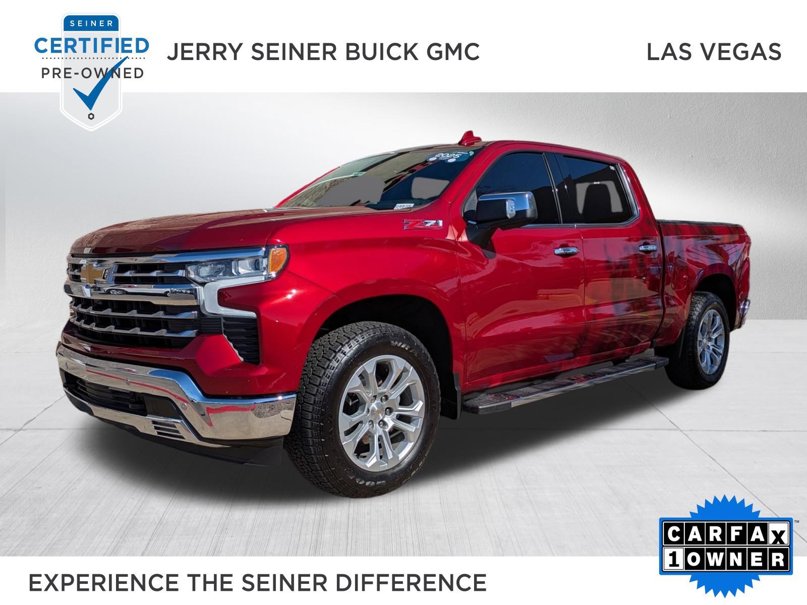 Certified Used 2025 Radiant Red Tintcoat Chevrolet LTZ image 1