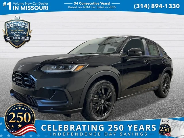 New 2027 Crystal Black Pearl Honda Sport image 1