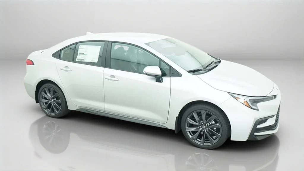 New 2027 Classic Silver Metallic Toyota SE image 6