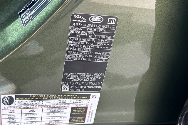 New 2026 Woolstone Green Land Rover X-Dynamic SE image 27