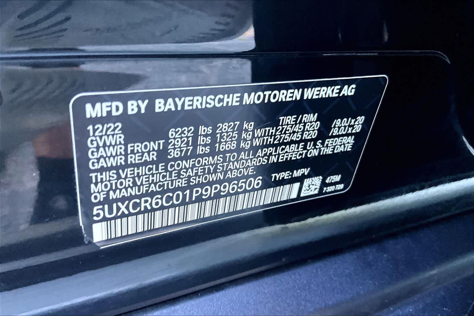 Used 2023 Black Sapphire Metallic BMW xDrive40i image 34
