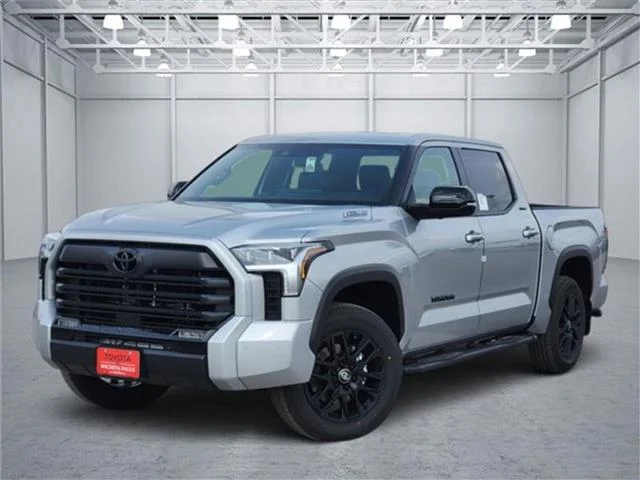 New 2026 Celestial Silver Metallic Toyota Limited 4x4 CrewMax 5.5 ft. box 145.7 in. WB image 1