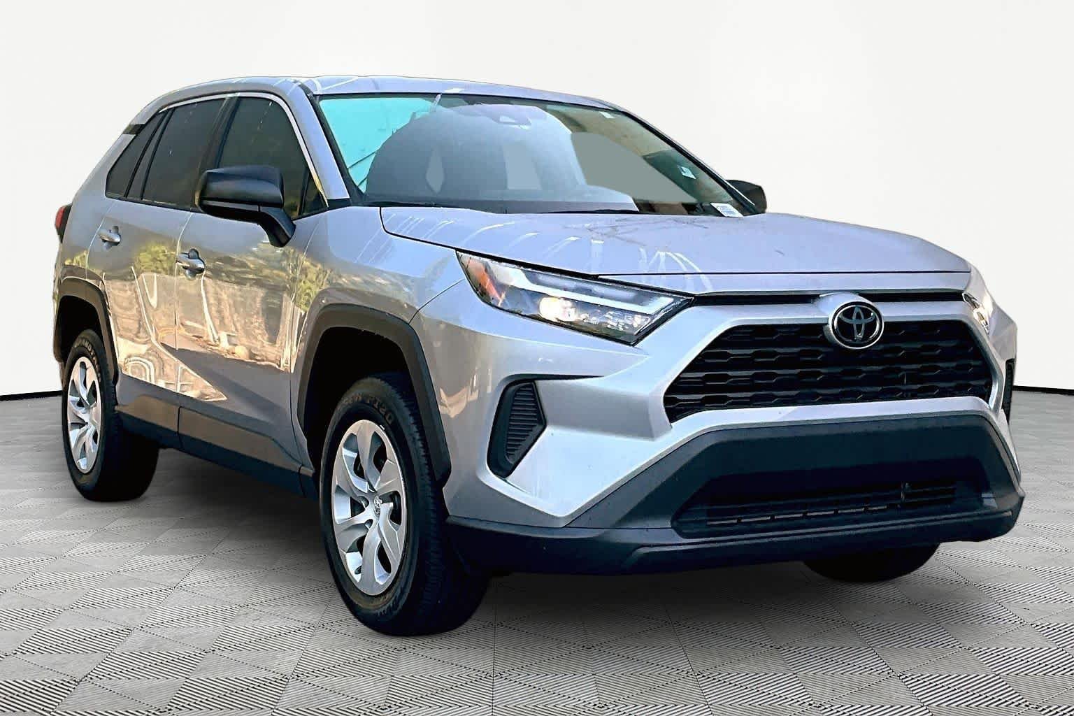 Used 2023 Silver Sky Metallic Toyota LE image 3