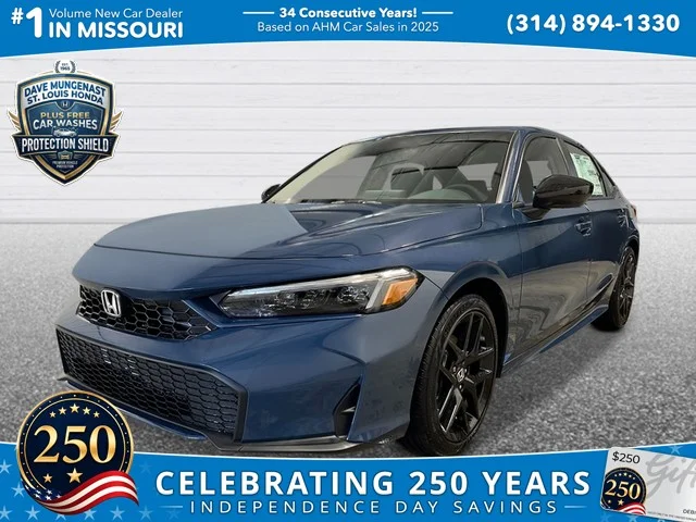 2026 Honda Civic Sedan Hybrid Sport
