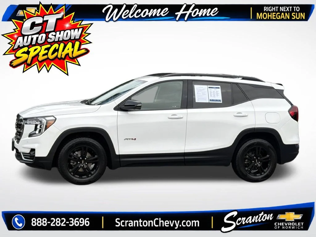 Certified Used 2023 Summit White GMC AT4 image 2
