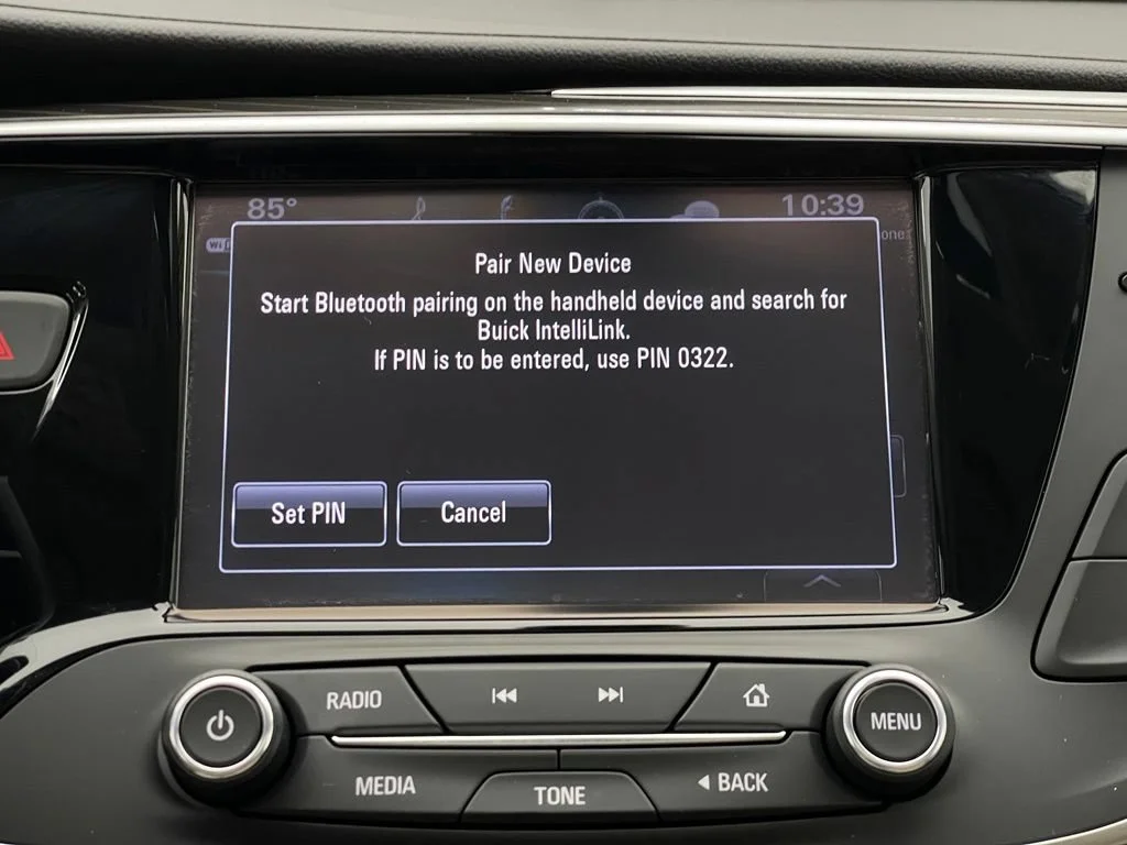 Used 2020 DARK MOON BLUE METALLIC Buick Essence image 23