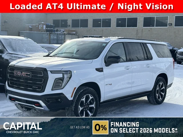 2026 GMC Yukon XL AT4 Ultimate
