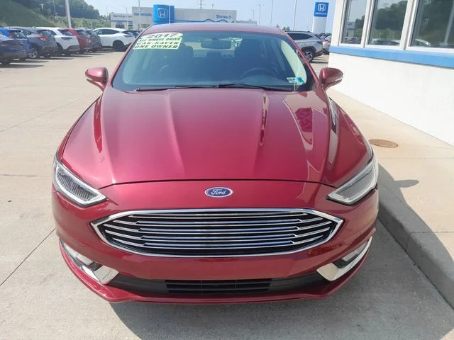 Used 2017 Red Ford Titanium image 4