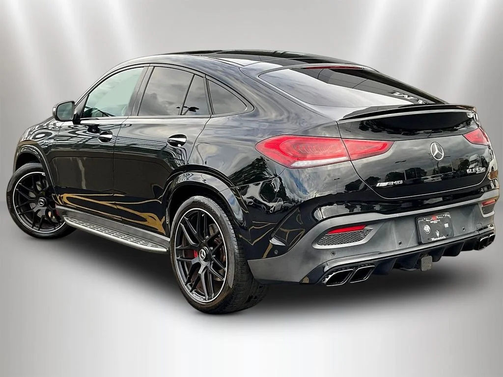 Used 2021 Obsidian Black Metallic Mercedes-Benz GLE 63 S AMG® image 4