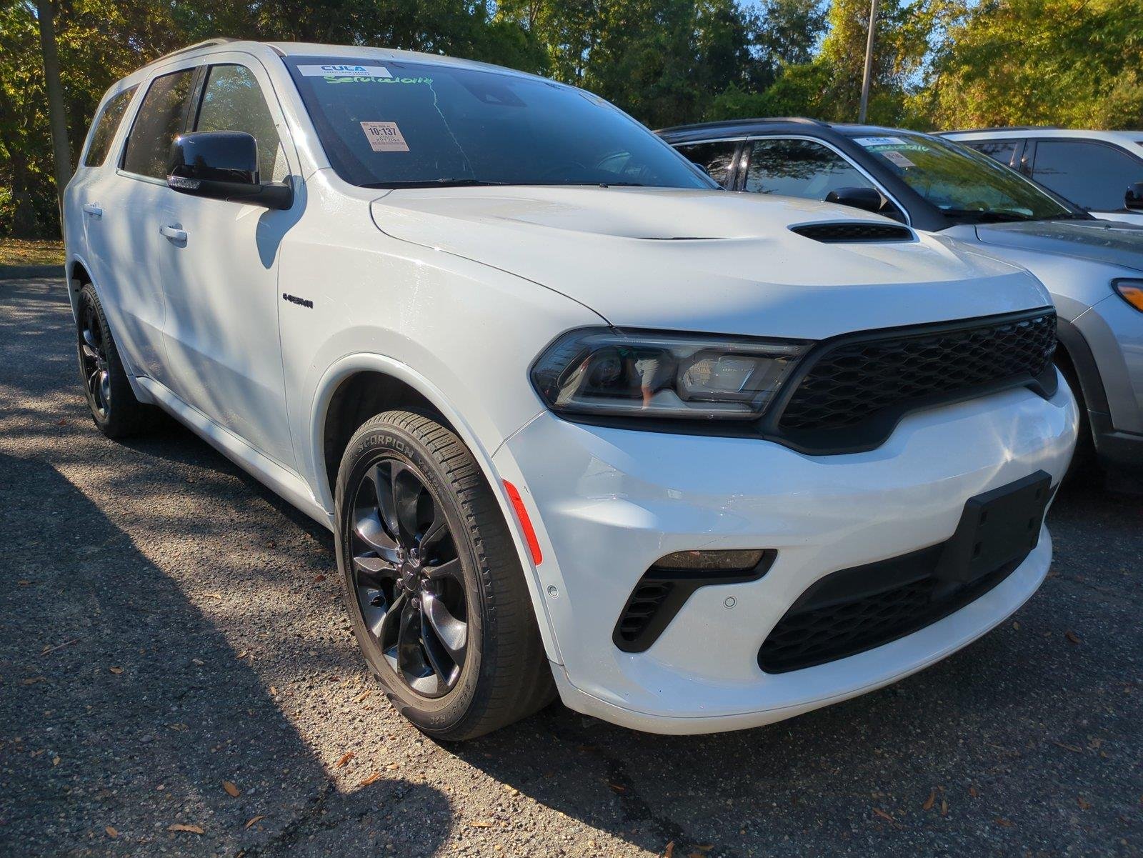 Used 2023 White Knuckle Clearcoat Dodge R/T Plus image 2