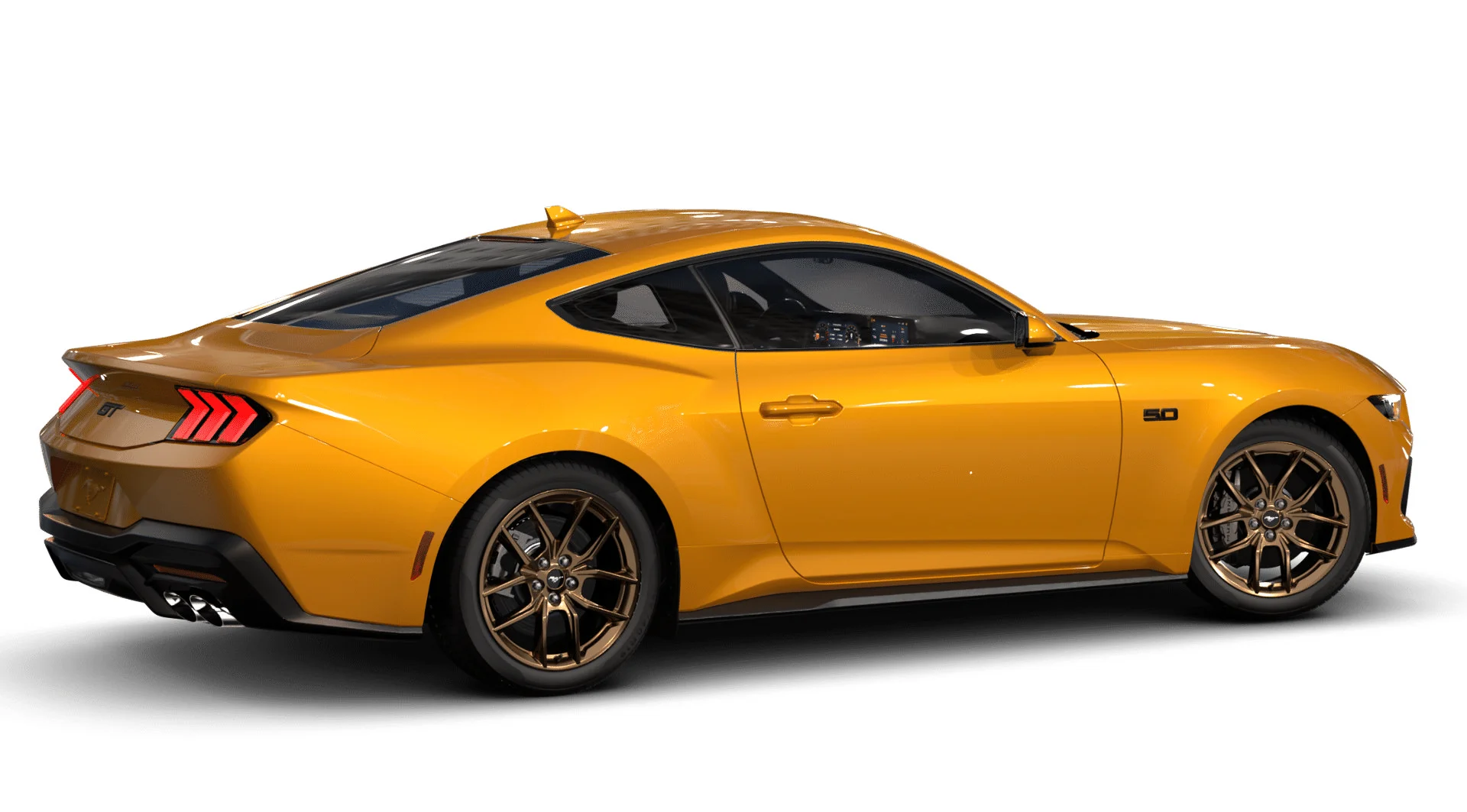 New 2026 ORANGE FURY METALLIC Ford GT image 3