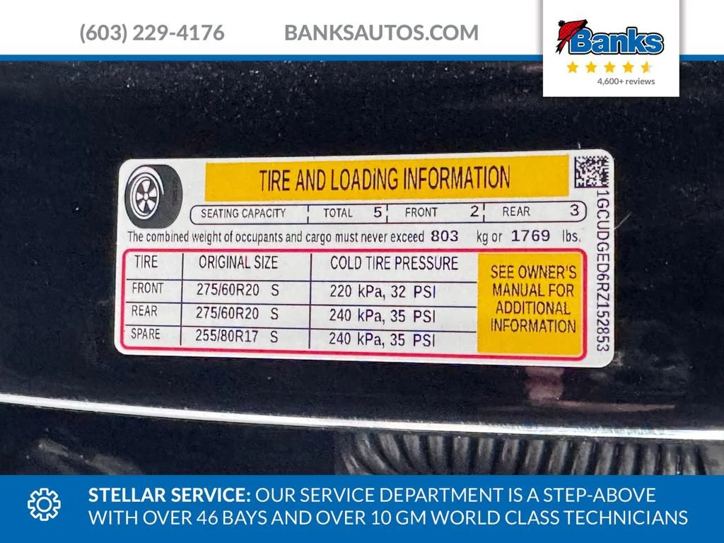 Certified Used 2024 Black Chevrolet LTZ image 9
