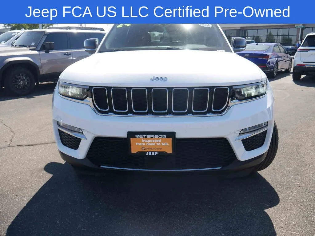 Certified Used 2024 White Jeep 4xe image 3