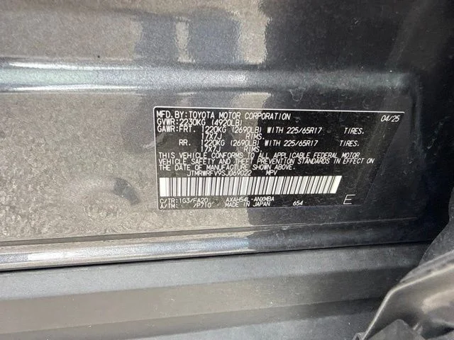 Used 2025 Gray Toyota XLE image 37
