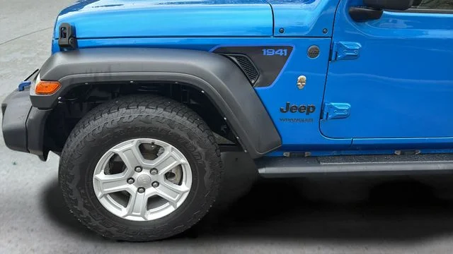 Used 2022 Blue Jeep Unlimited Sport S image 34