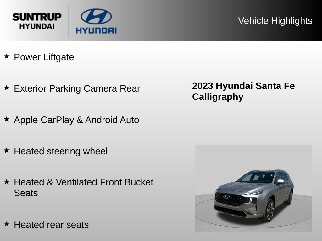 Used 2023 Shimmering Silver Pearl Hyundai Calligraphy image 16