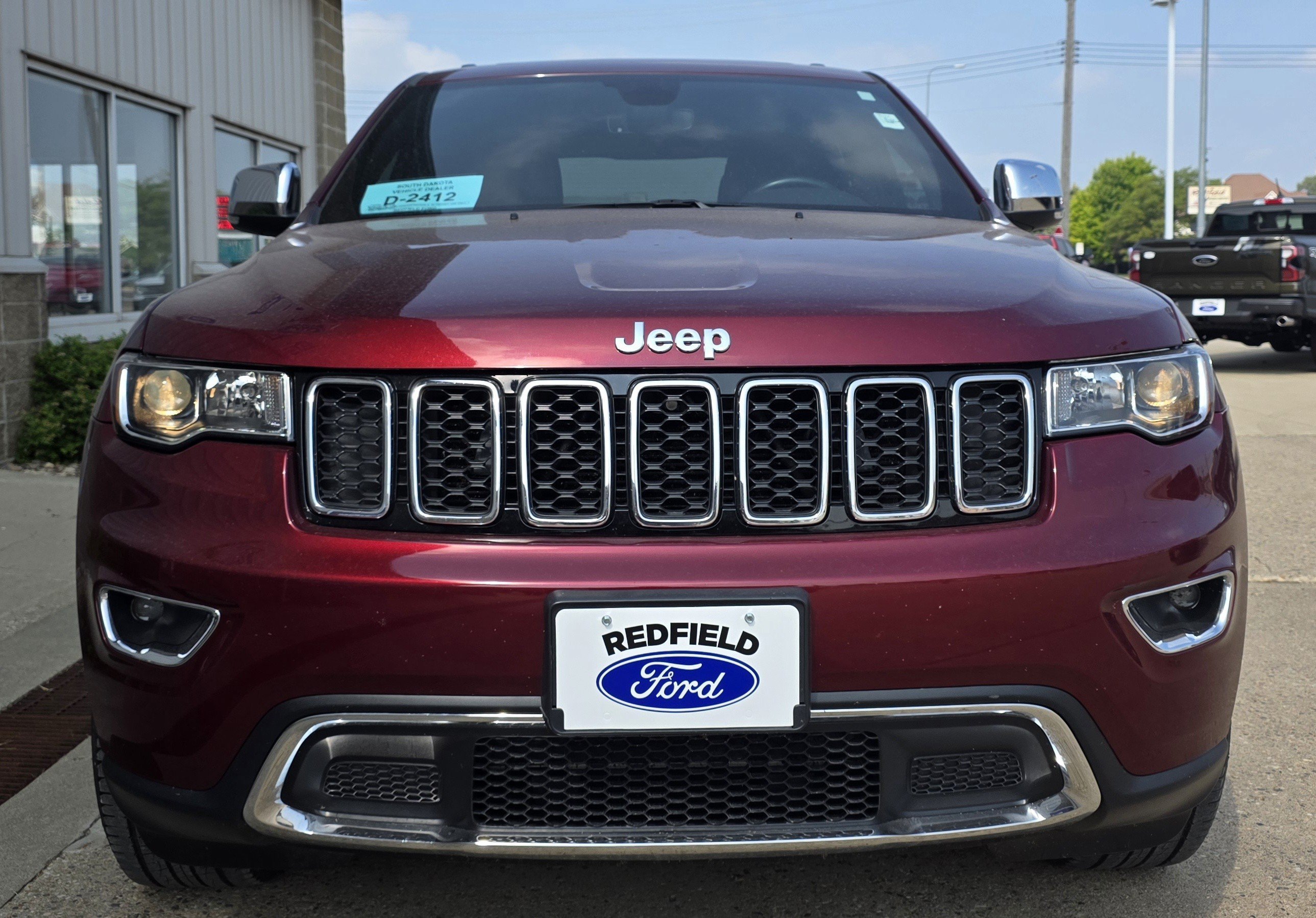 Used 2021 Velvet Red Pearlcoat Jeep Limited image 2