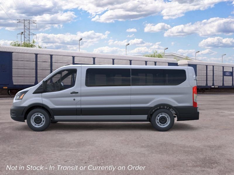 New 2026 Ingot Silver Metallic Ford Passenger Van XL image 3