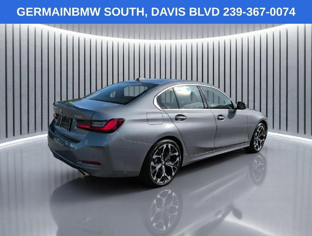Certified Used 2025 Skyscraper Grey Metallic BMW 330i image 5